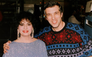 With Shoshana Damari