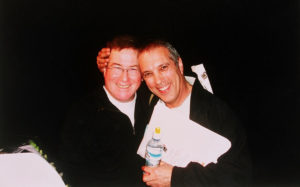 With songwriter Ehud Manor