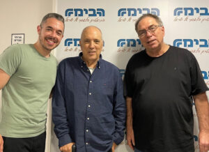 עם דודו זכאי ועודד סנדטש