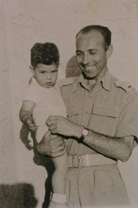אבא ודודו, ירושלים 1949